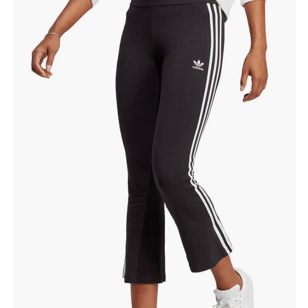 Adidas Black 7/8 Flare Leggings XS